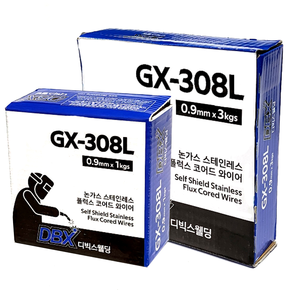 디빅스 웰딩 GX-308L 논가스 스테인레스 0.9mm 1kg, 3kg (HST-200MIG용)
